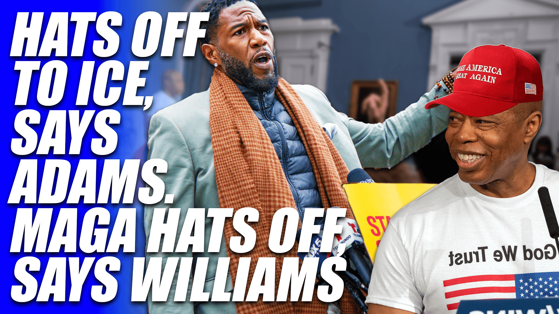MAGA HATS OFF: NYC Public Advocate Slams Adams Comments on ICE