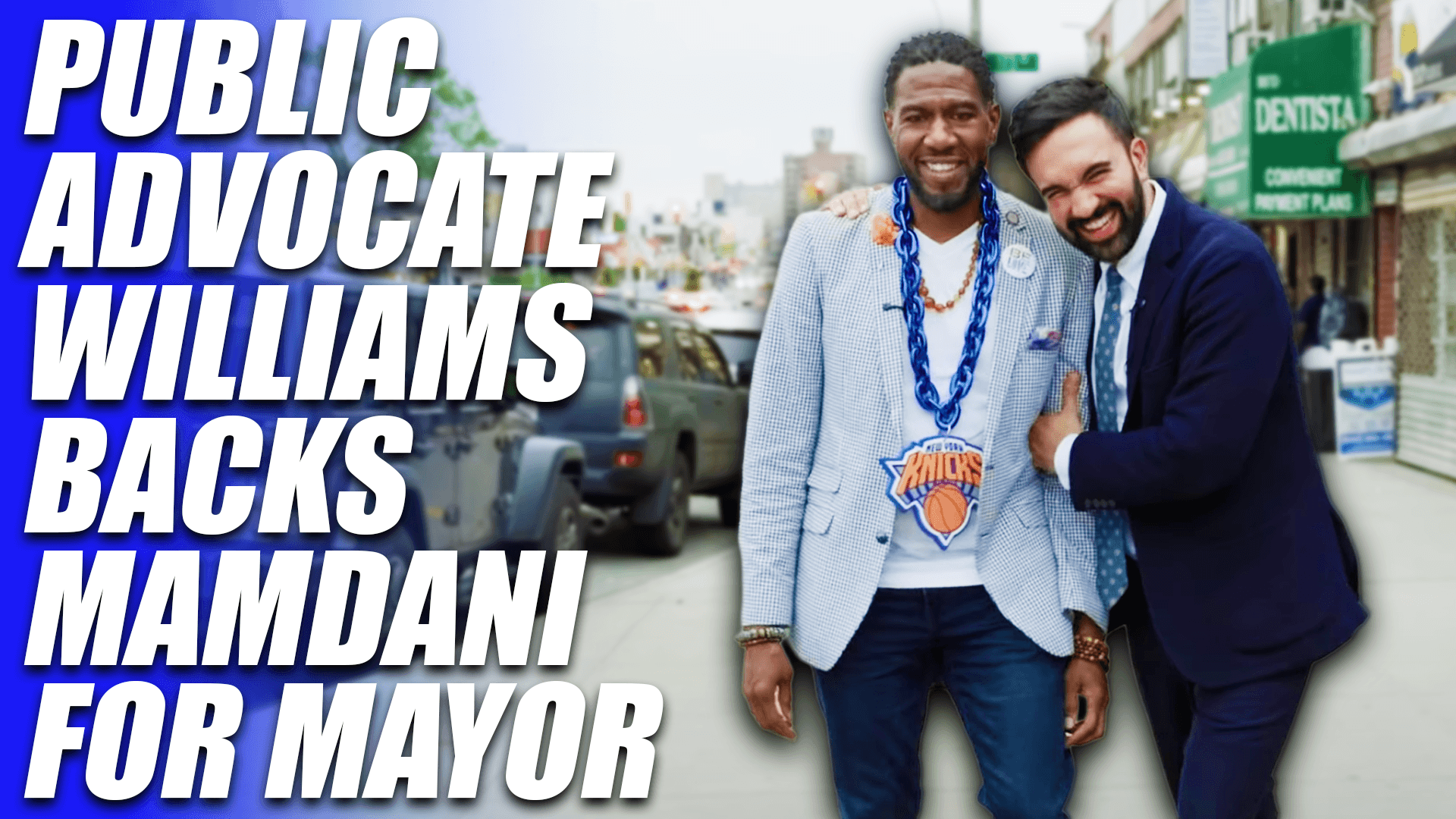Public Advocate Jumaane Williams Endorses Zohran Mamdani at #3 for Mayor