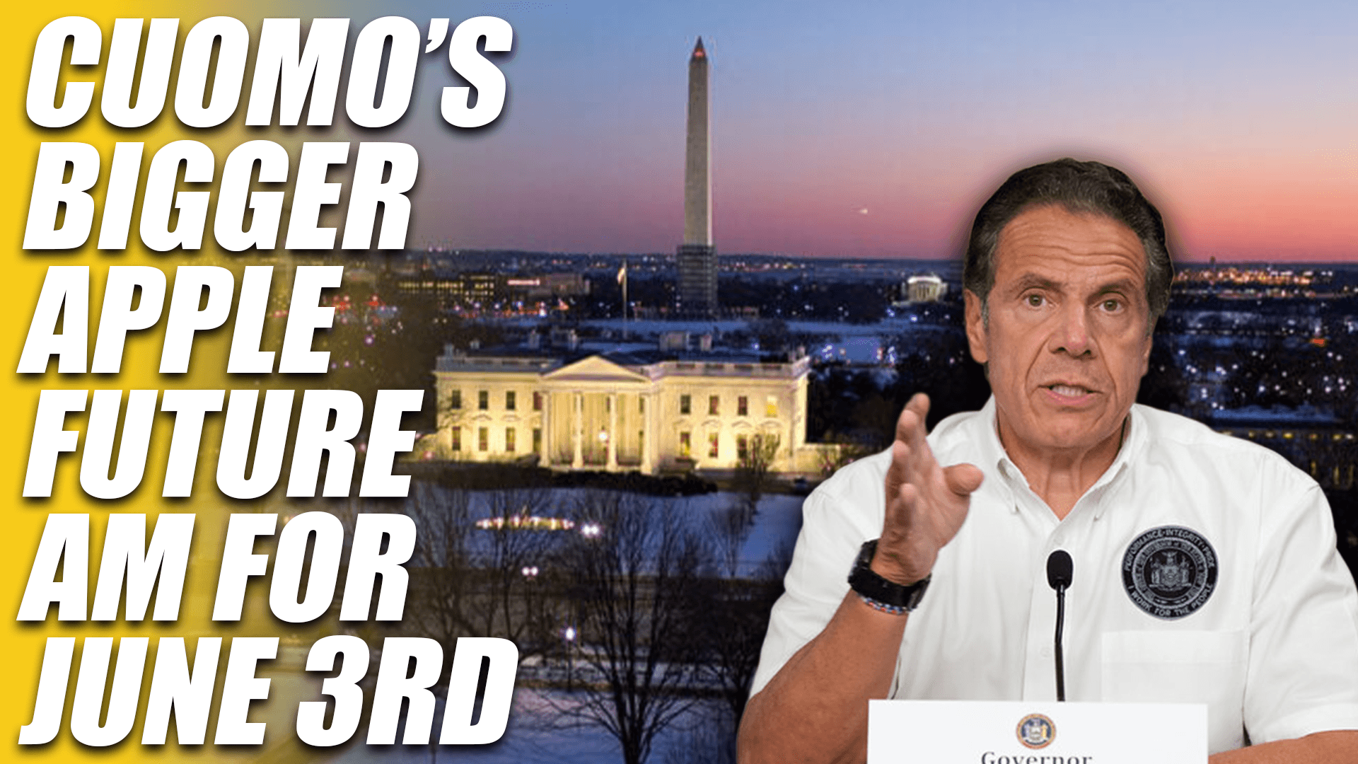 ☀️  AM: Cuomo's Bigger Apple