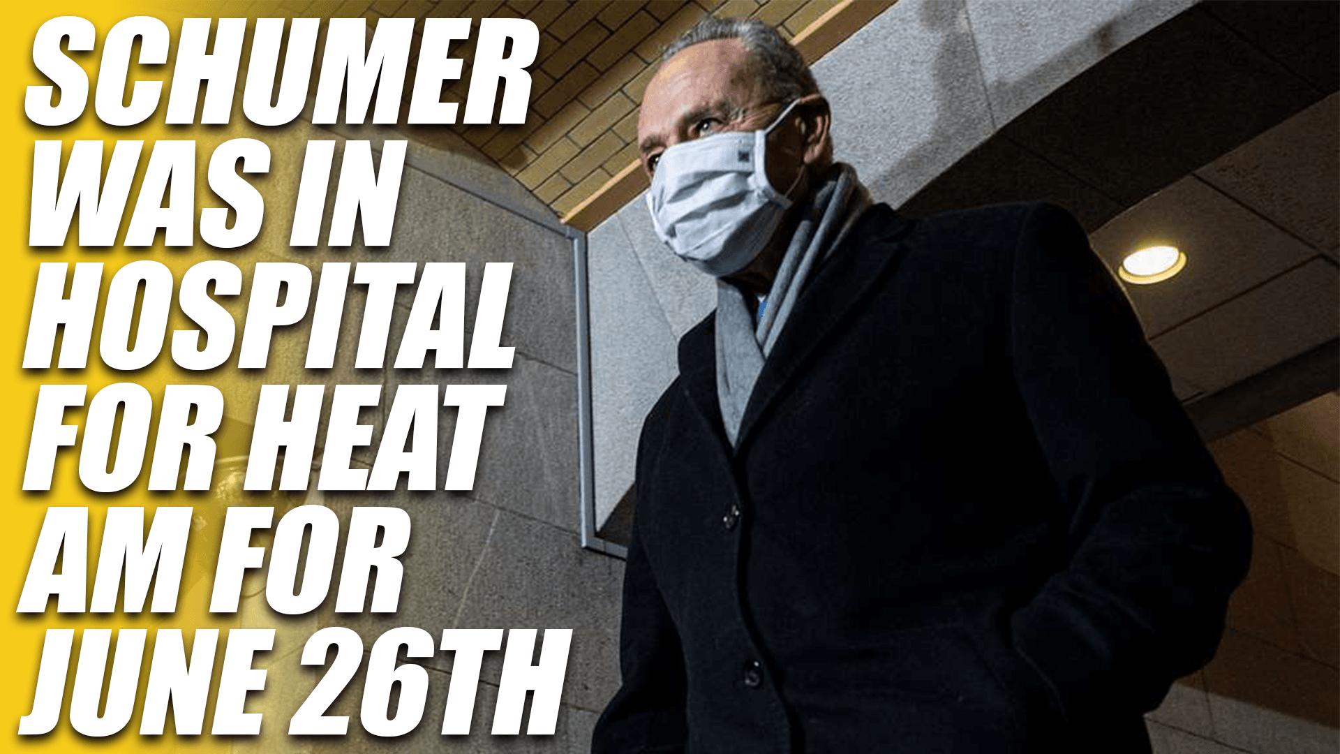 ☀️ AM: Schumergency Hospitalization