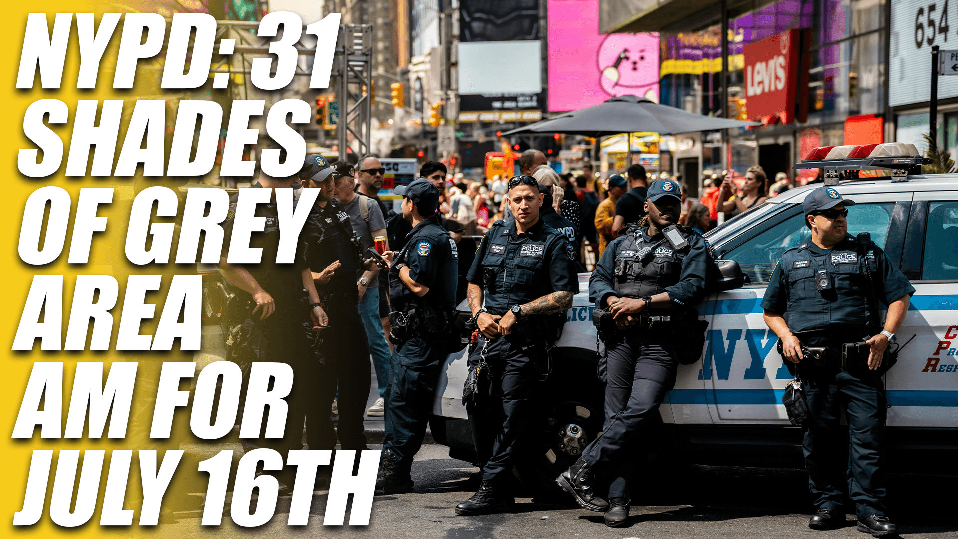 ☀️ AM: 31 Shades of Grey Area