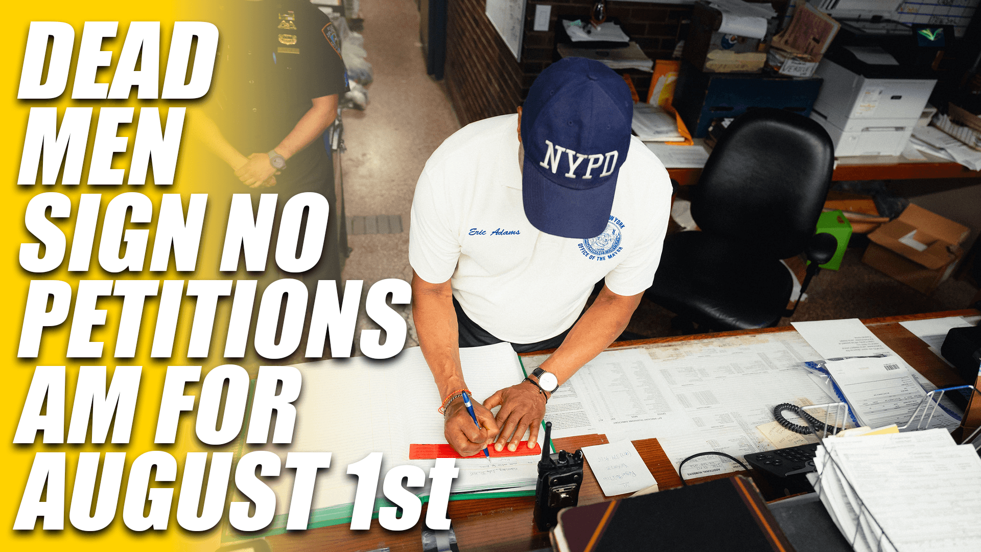 ☀️ AM: Dead Men Sign No Petitions