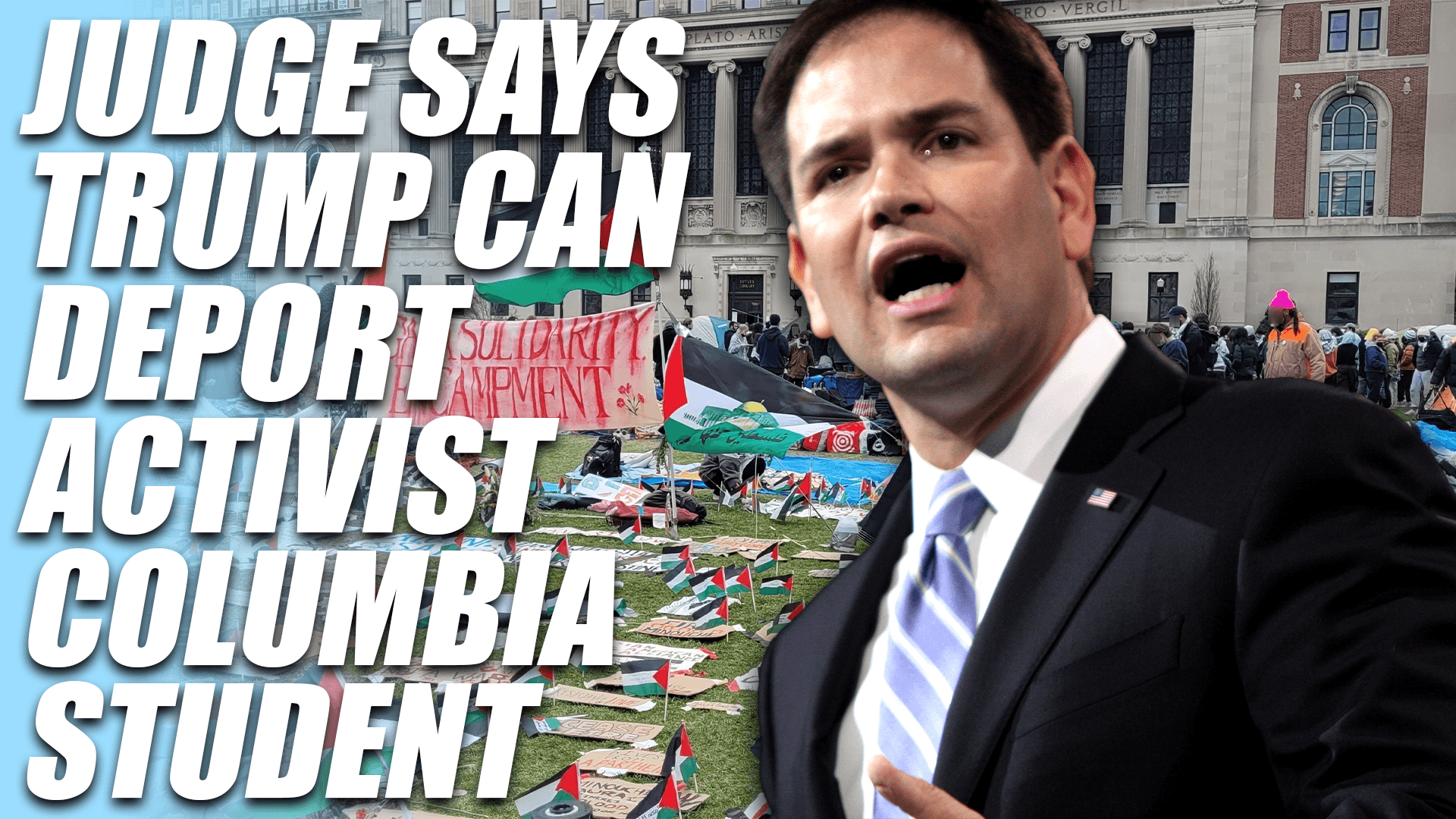 Judge Rules Trump Can Deport Columbia Student Mahmoud Khalil